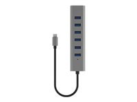 i-tec USB-Hub – USB-C, 7× USB-A, für Windows/Mac/Linux
