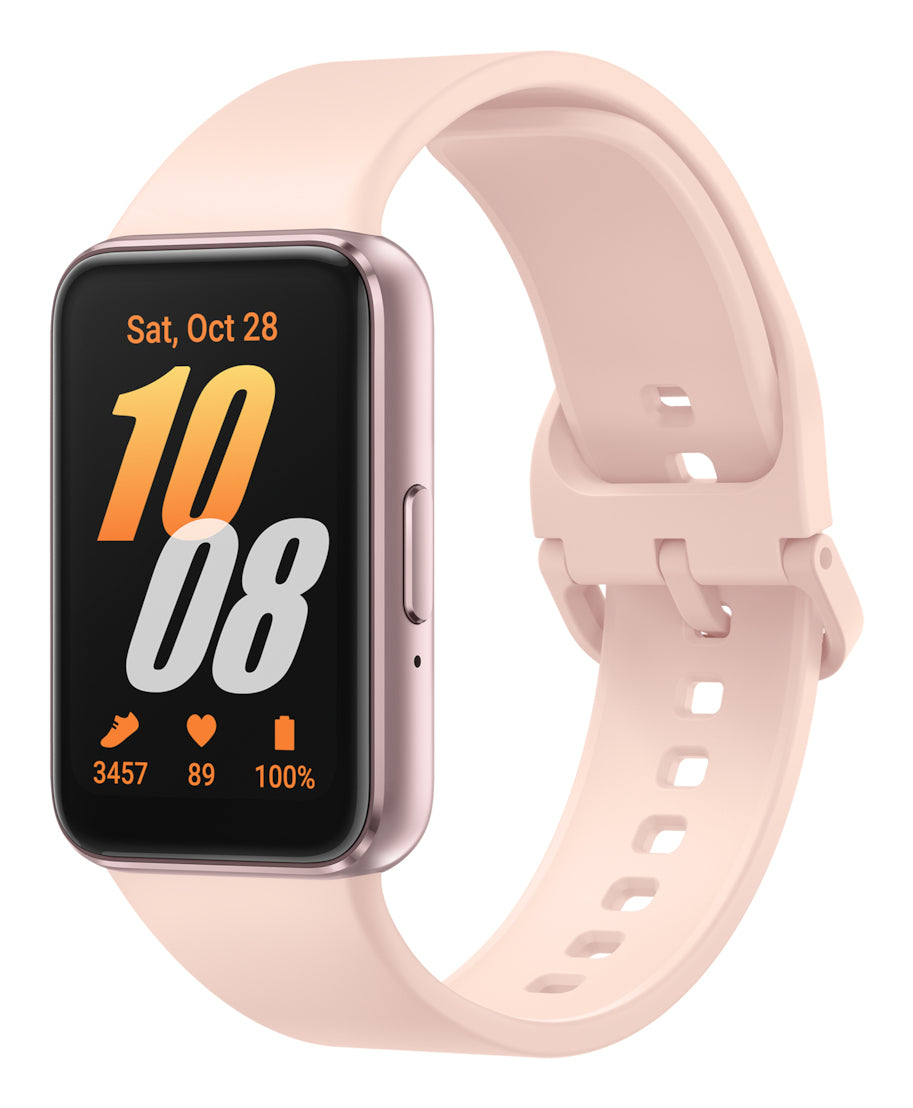 Samsung Galaxy Fit 3 40 mm – Aluminium Roségold, Sportarmband, 50 m, für Android-Smartphones ab Android 10