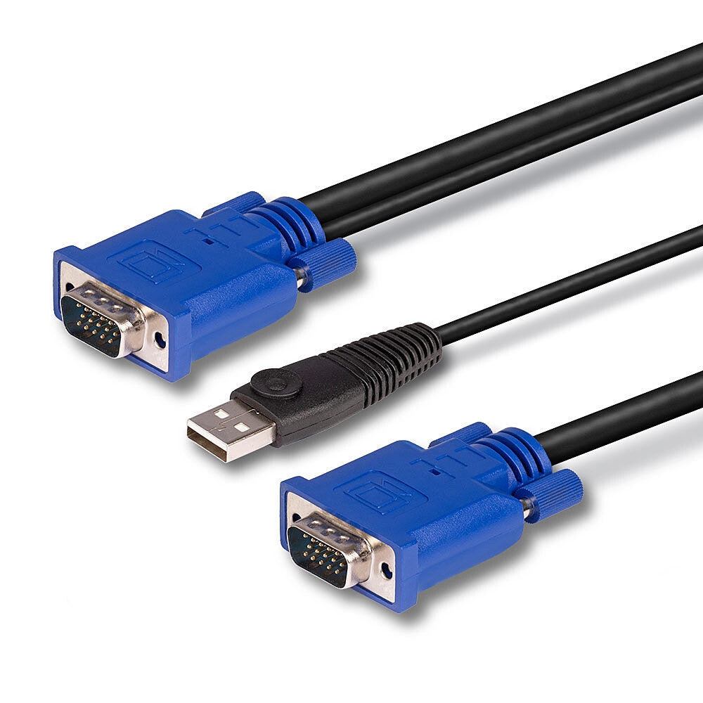 Lindy KVM- & USB-Kabel – 1 m