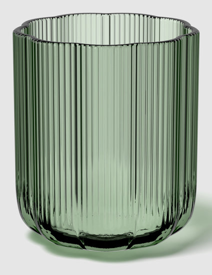Villeroy & Boch Vase – Ø 12,5 × 15 cm – Glas, grün