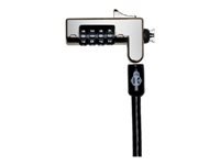 Leitz acco brands Kensington Slim NanoSaver Notebook-Schloss – für Nano-Security-Slot, Kombinationsschloss, zurückstellbar