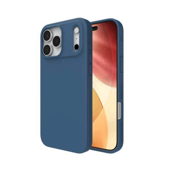 ZAGG Manhattan Snap Backcover – für Apple iPhone 17 Pro Max – Graphen+Silikon, Blau, bis 4 m Sturzsicher