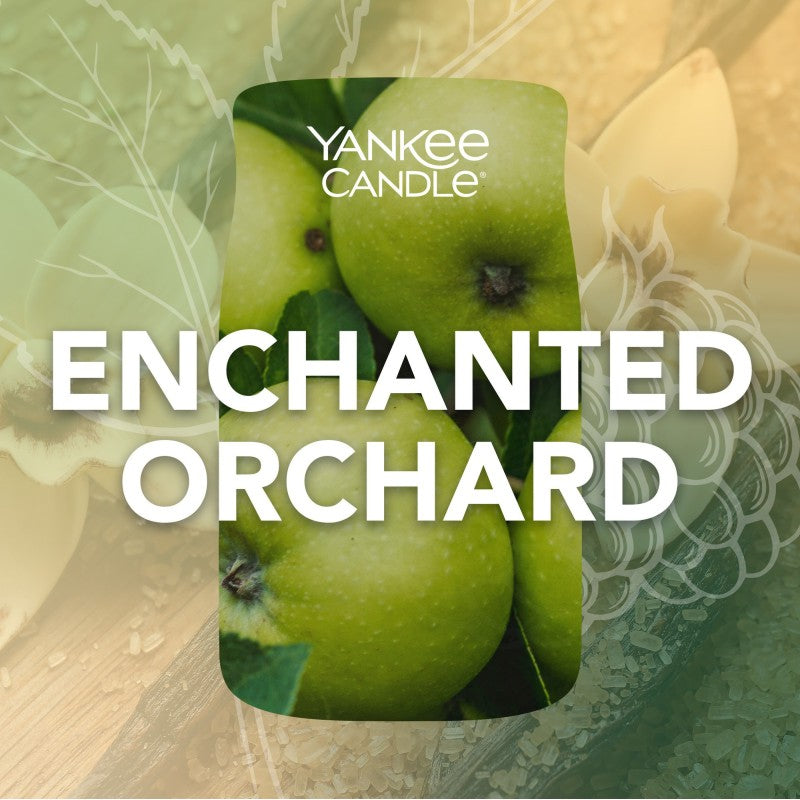 Yankee Candle Duftkerze – Enchanted Orchard – 567 g – 9,9×15 cm (D×H) – Grün