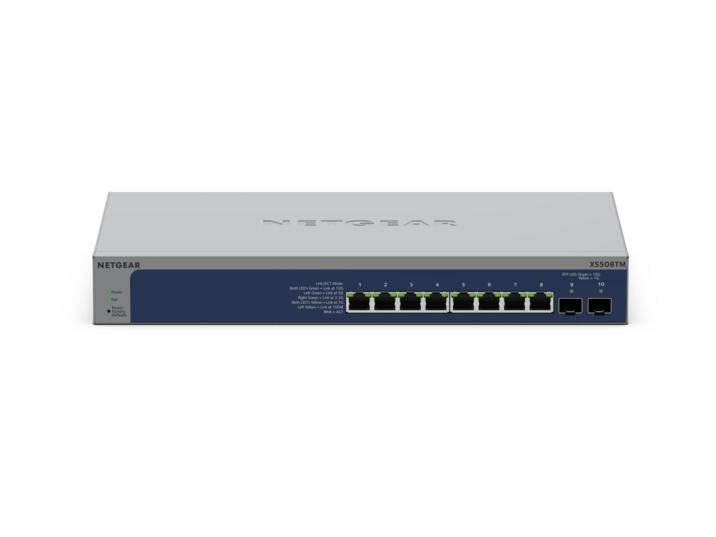 NETGEAR XS508TM – Managed Switch – 8×10G, 2×SFP+, L2/L3