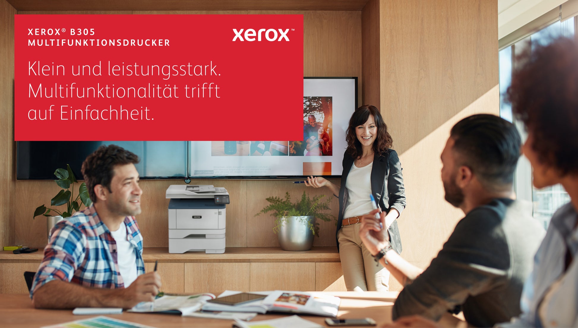 Xerox B305 – S/W Laser-MFP, 3-in-1 – WLAN
