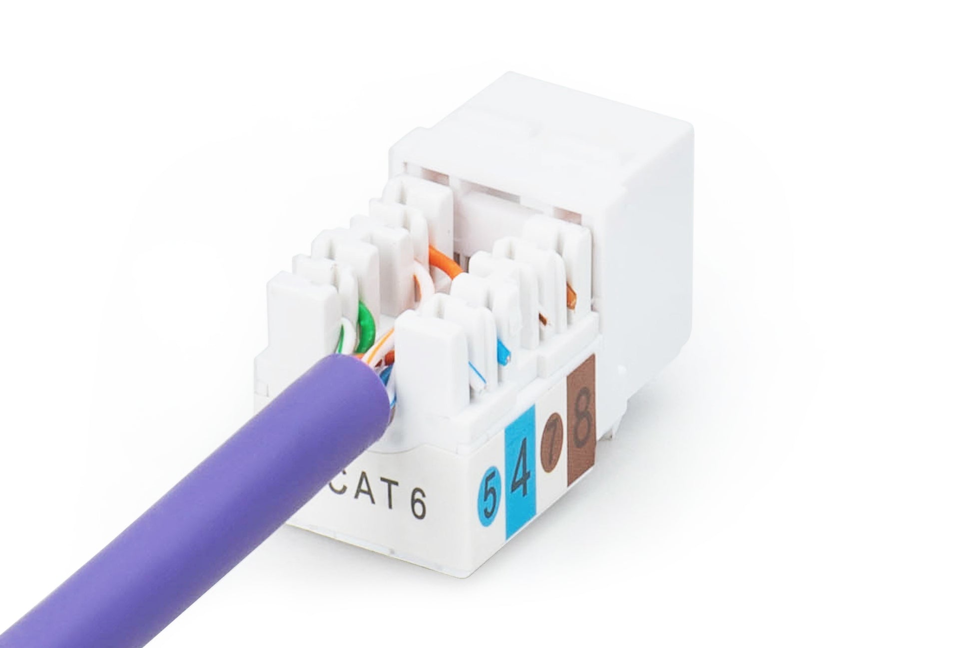 Digitus Keystone-Modul CAT 6 – ungeschirmt, RJ-45, Schwarz, 35×20×25 mm