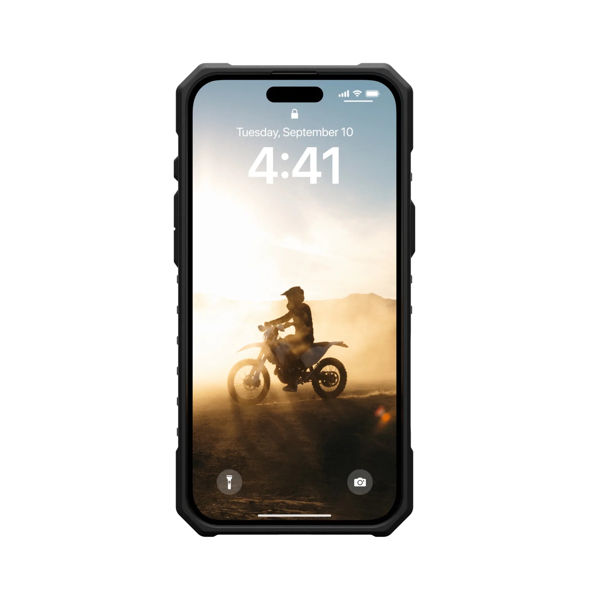 Urban Armor Gear Backcover Pathfinder – für Apple iPhone 16 Plus – schwarz – TPU – MagSafe-kompatibel