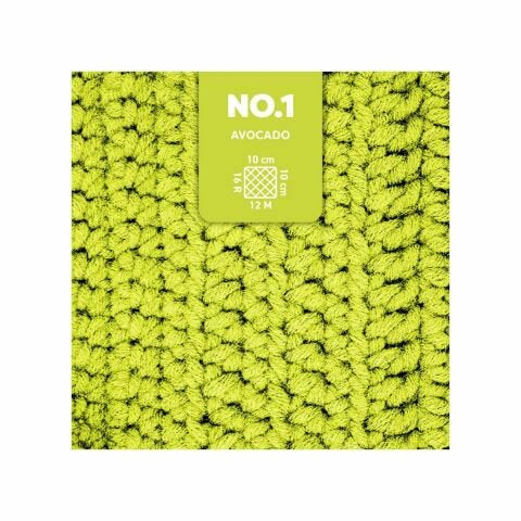 myBoshi Nr. 1 Wolle Lichtgelb – 50 g, 55 m, Nadel 6 mm, 70% Polyacryl/30% Merino
