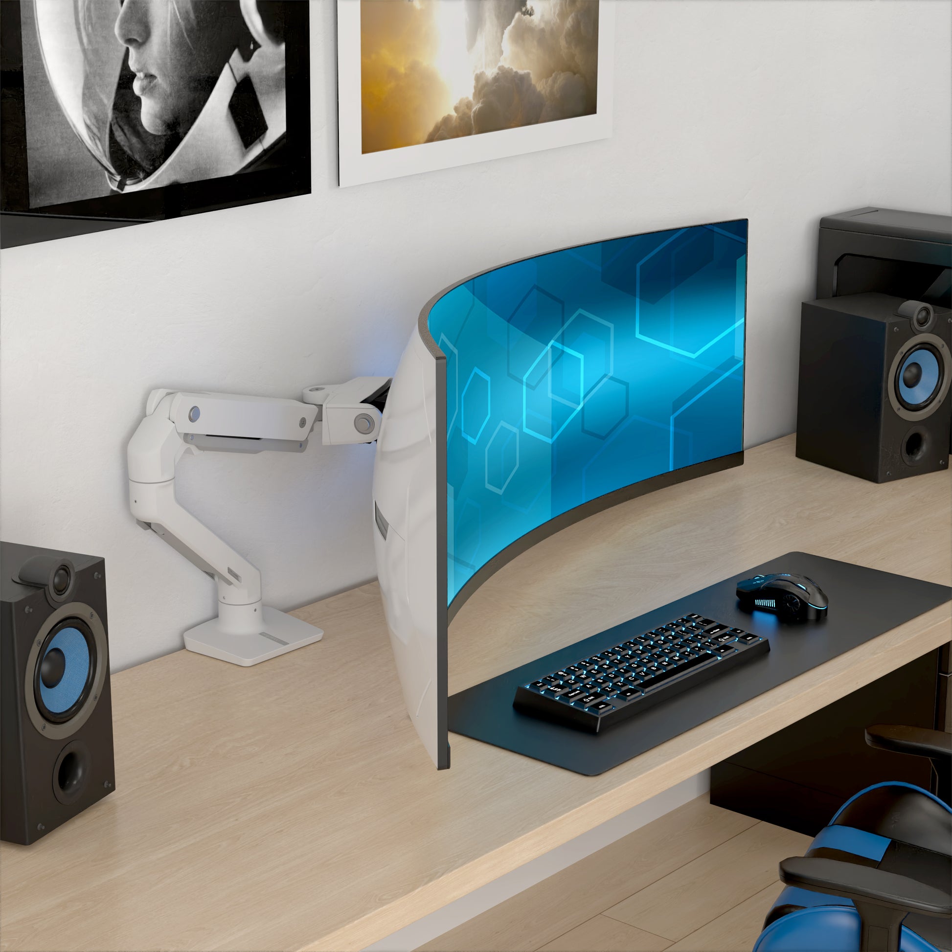 Ergotron HX – Monitorarm, Tischklemme, drehbar, schwerlastfähig