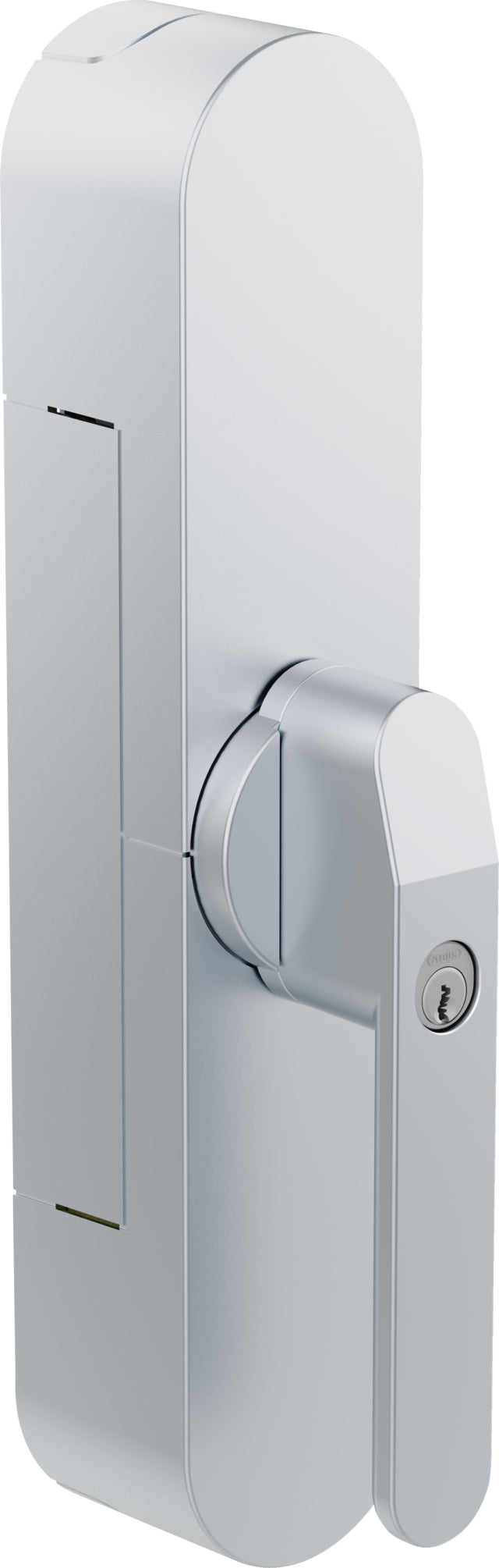 ABUS WINTECTO One FCA4100S Intelligentes Torschloss – BT, App, Balkontür, Batteriebetrieb, Silber, 63×92×300 m