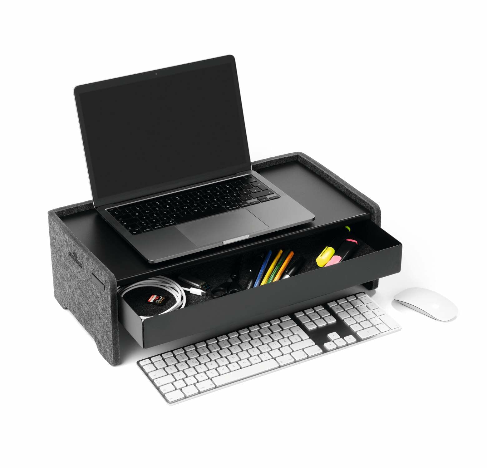 Durable Schublade – Monitor Stand Effect, Metallgehäuse, 508201