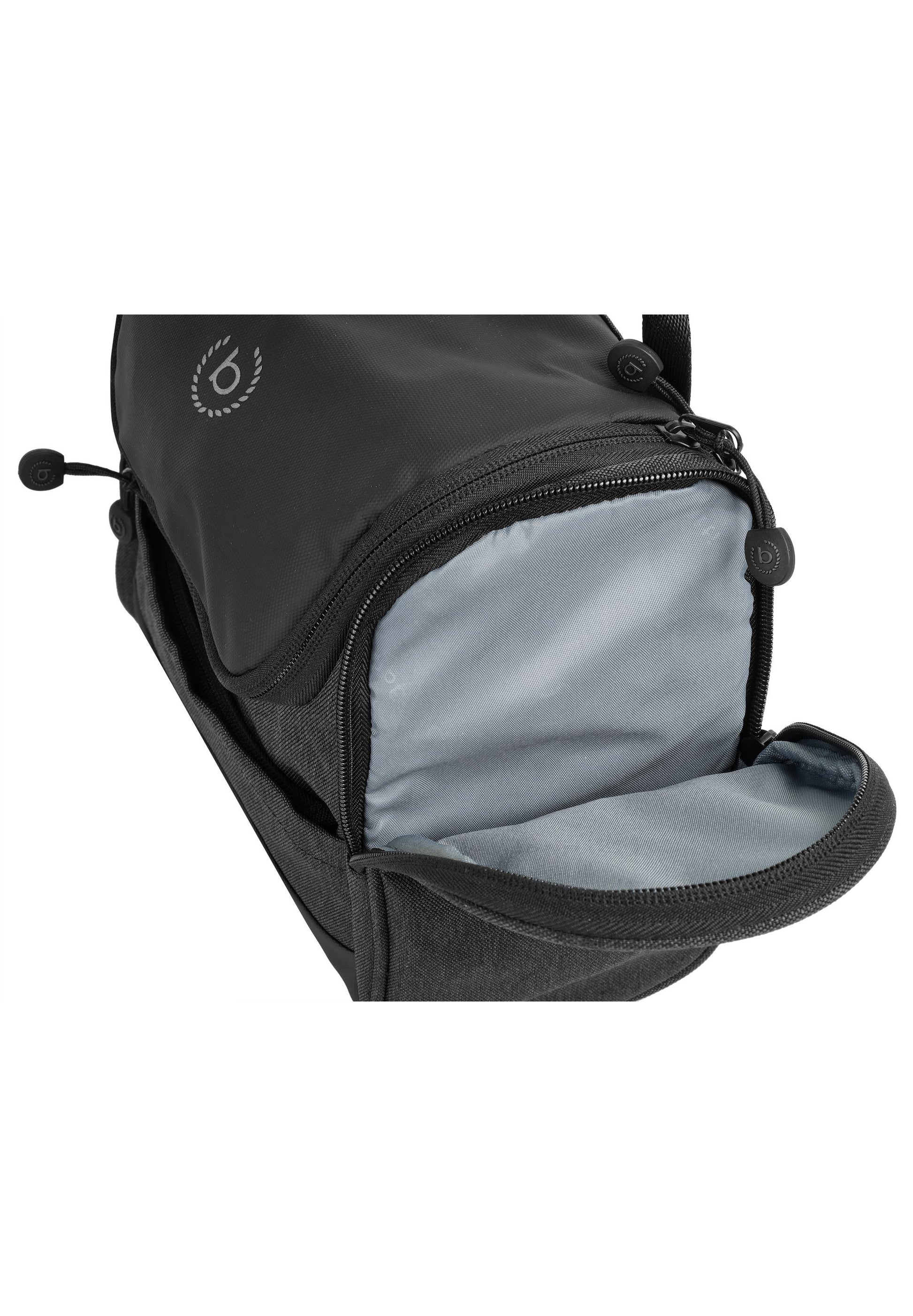 Bugatti cases Bugatti – Kulturbeutel – 230×220×100 mm – Anthrazit, Soft Shell – 1 Stk.