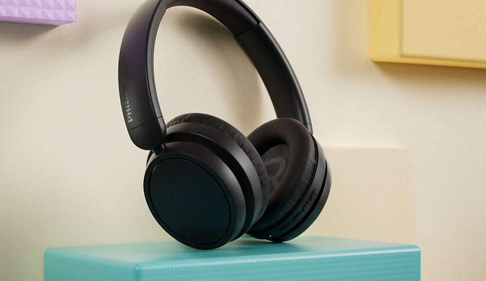 Philips TAH5209BK/00 – Duo Headset – Over-Ear – Bluetooth 5.3 – USB-C – Schwarz – bis 65 h