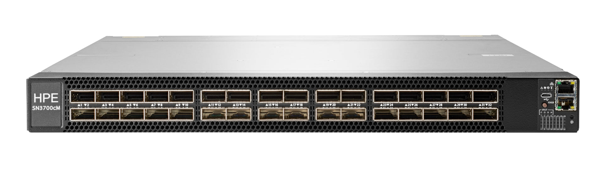 HPE SN3700cM – Managed Switch – 32×QSFP28 (100GbE)
