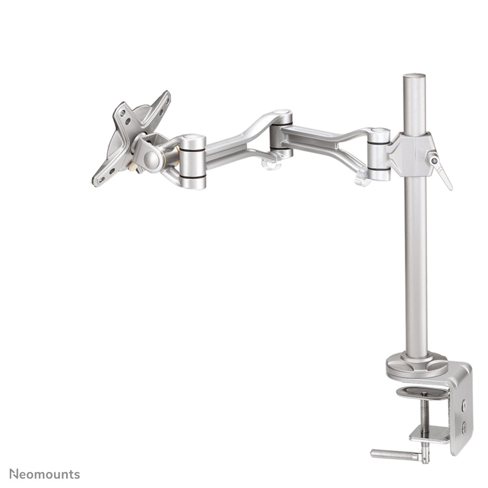 Neomounts FPMA D1030 – Tischhalterung, Tischklemme, bis 30", 10 kg, höhenverstellbar, silber