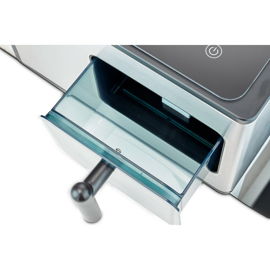 MEDION Eiswürfelmaschine MD 11960 – 15 kg/24 h, 2 l – schwarz/edelstahl