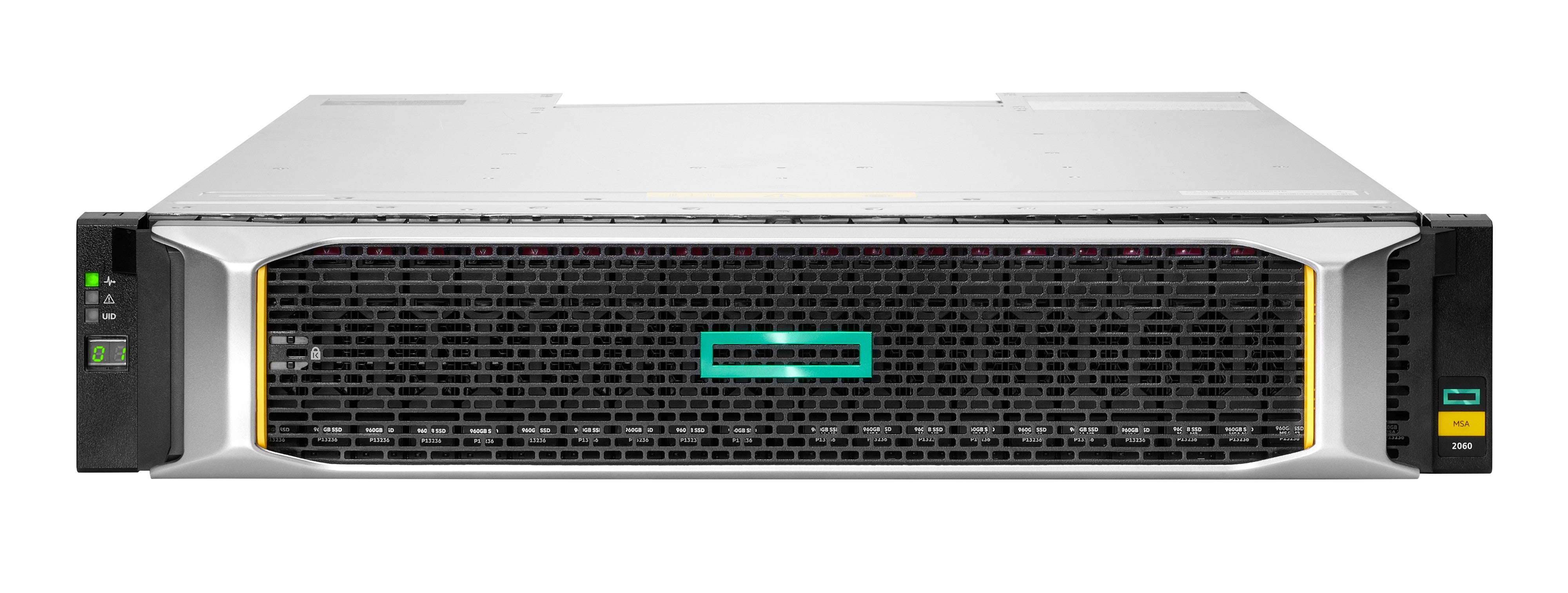 HPE MSA 2060 12Gb SAS – SFF, HDD & SSD, Rack (2U)