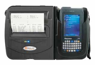 Datamax O'Neil PrintPAD CN3E/4E – Mobiler Thermodrucker, 51 mm/s, USB