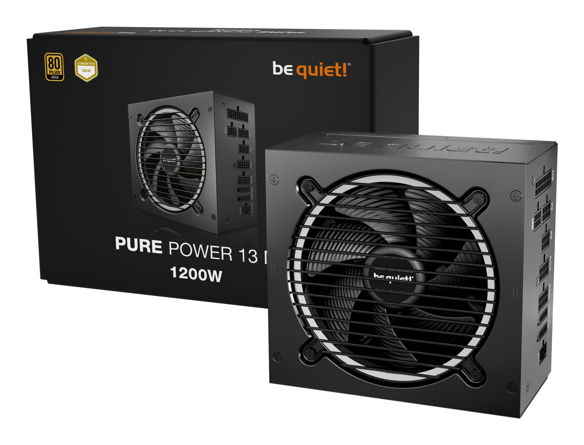 be quiet! be quiet Pure Power 13 M ATX Netzteil 1200 W 80 PLUS Gold – vollmodular, ATX 3.1, EPS 2.92, 12VHPWR
