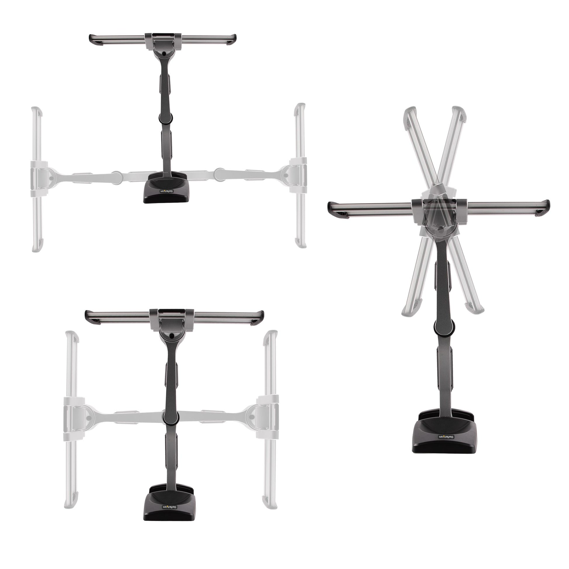 StarTech.com StarTech Wandhalterung – Vollbeweglich – 26–65" – VESA 200×100–400×400 – bis 45 kg, für TVs – Schwarz/Silber