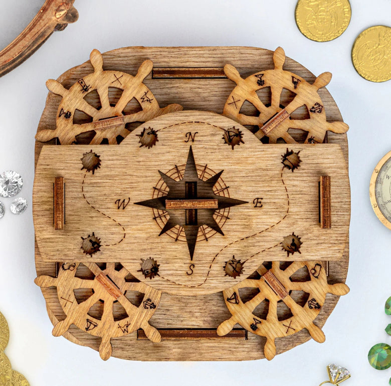 iDventure Cluebox – Davy Jones Locker – Knobelbox, 1–2 Spieler, ab 14 Jahren, 90 Min., DE