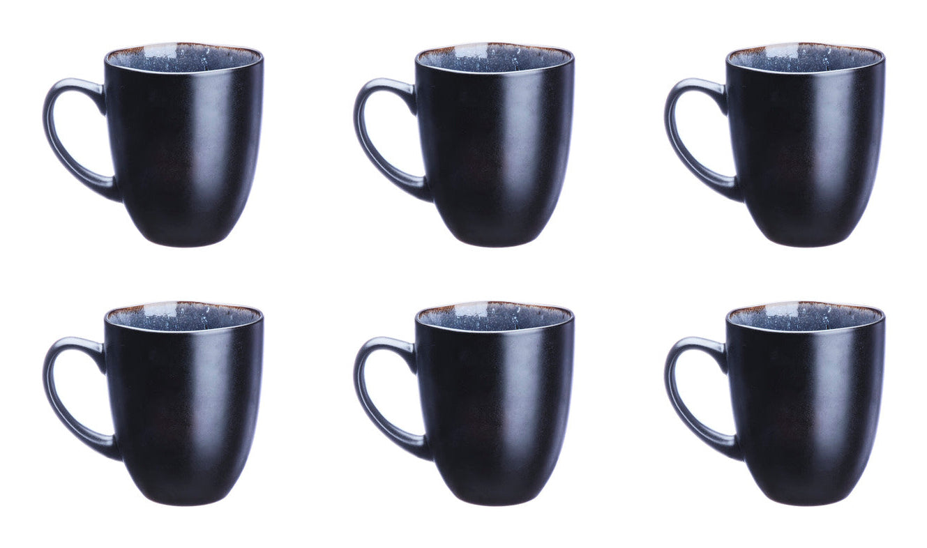 Björn Tasse – 0,40 l, Steinzeug, Nachtblau, Henkel