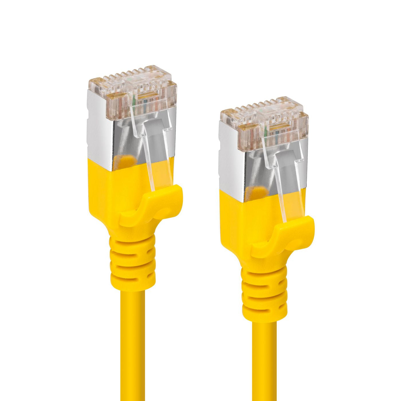 Microconnect V-FTP6A02Y-SLIM Patchkabel – Cat6a U/FTP, 2 m, Gelb, LSZH, RJ-45