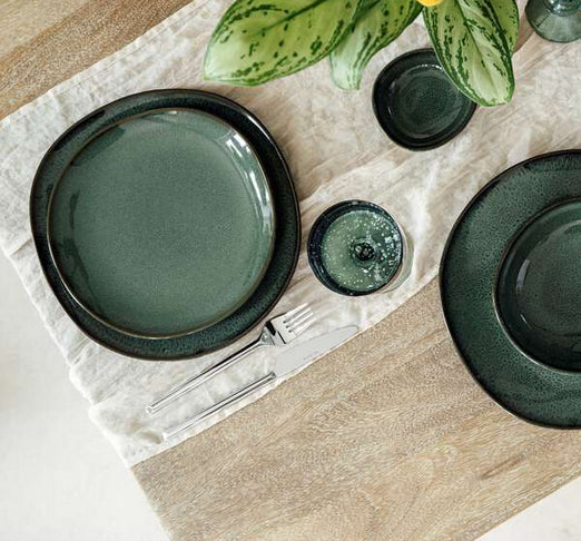 Villeroy & Boch Lave Dessertteller – Steingut, Grün