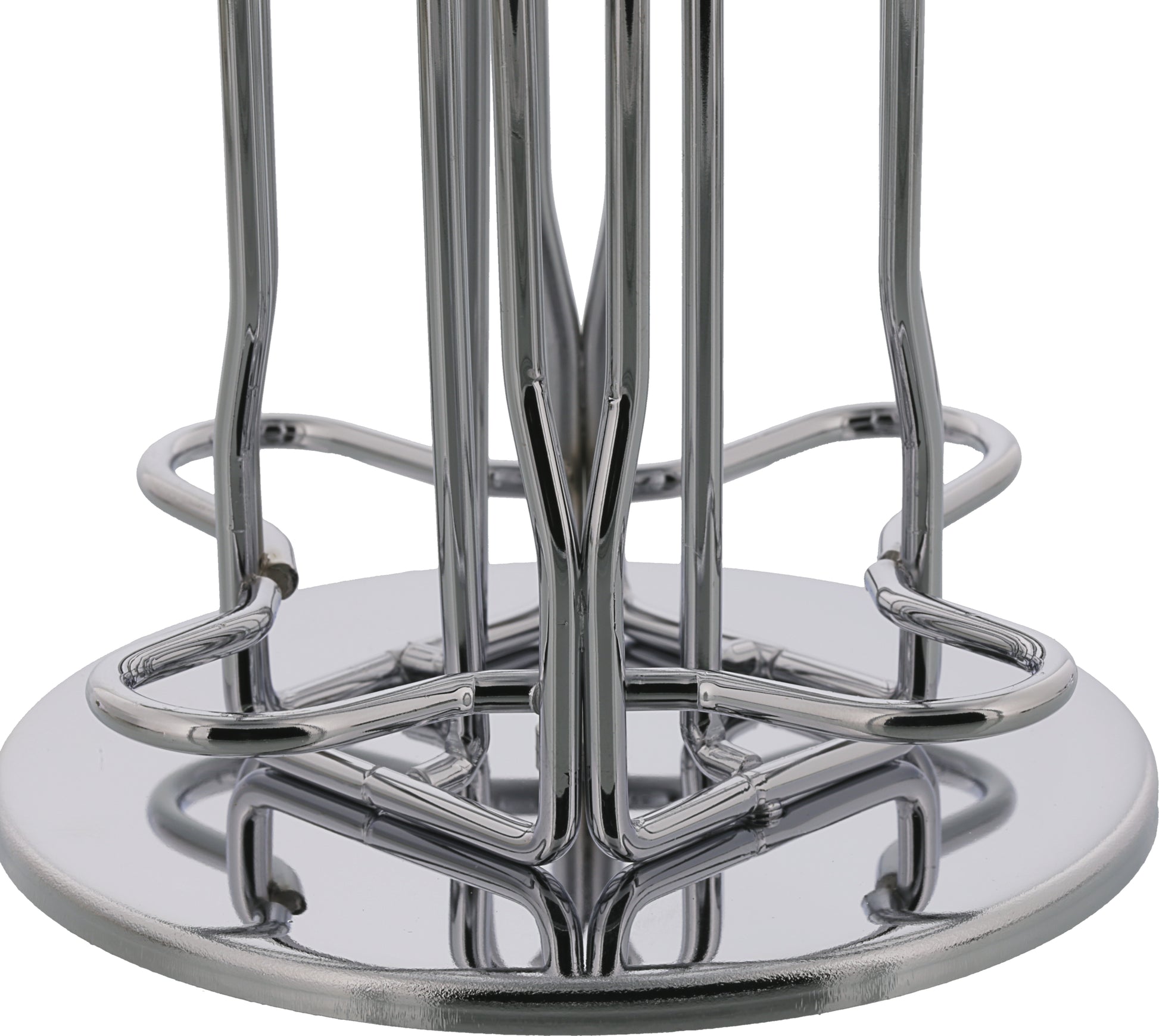Nordic Quality Kapselhalter – für Nespresso, 40 Kapseln, Ø 11,2 cm, Silber