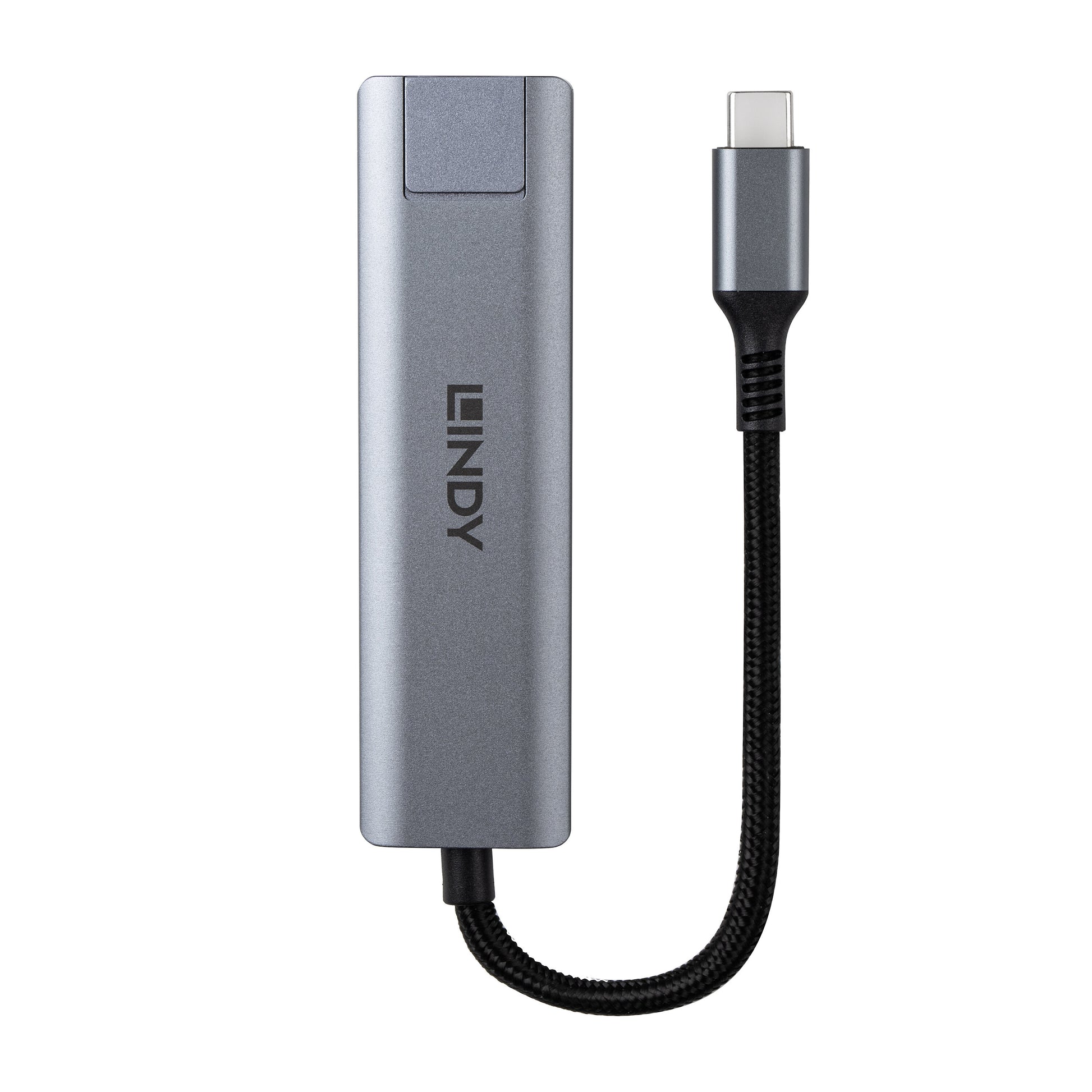 Lindy USB-Hub – USB-C, 2× USB-A, 1× USB-C, 10GbE