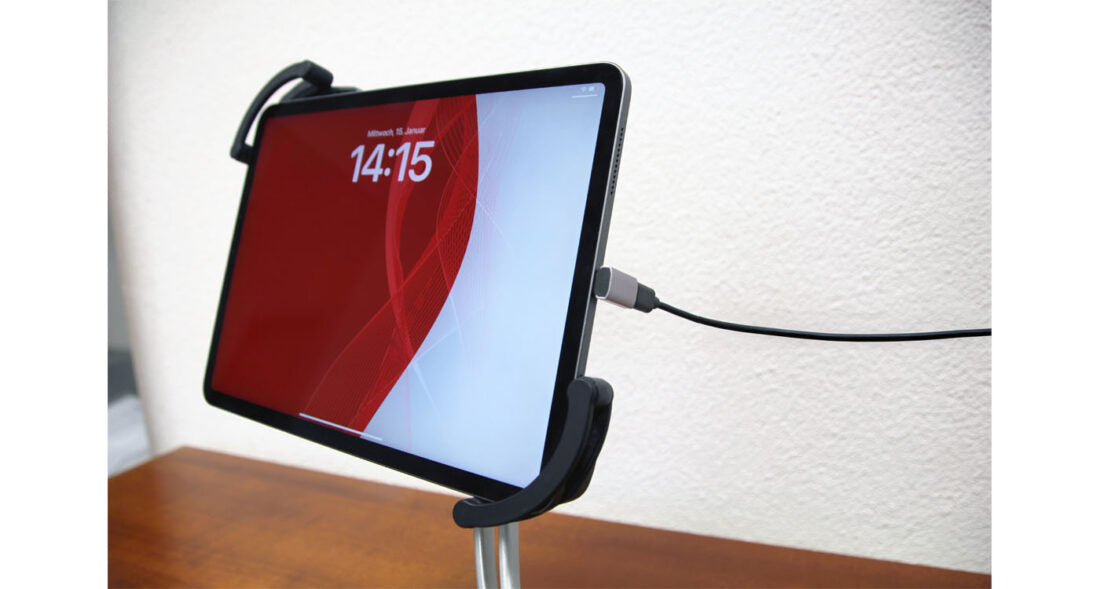 LMP 28212 Winkel-Adapter USB-C zu USB-C – 8K (7680 × 4320) @ 60 Hz, USB4 (40 Gbit/s), PD 240 W – Silber