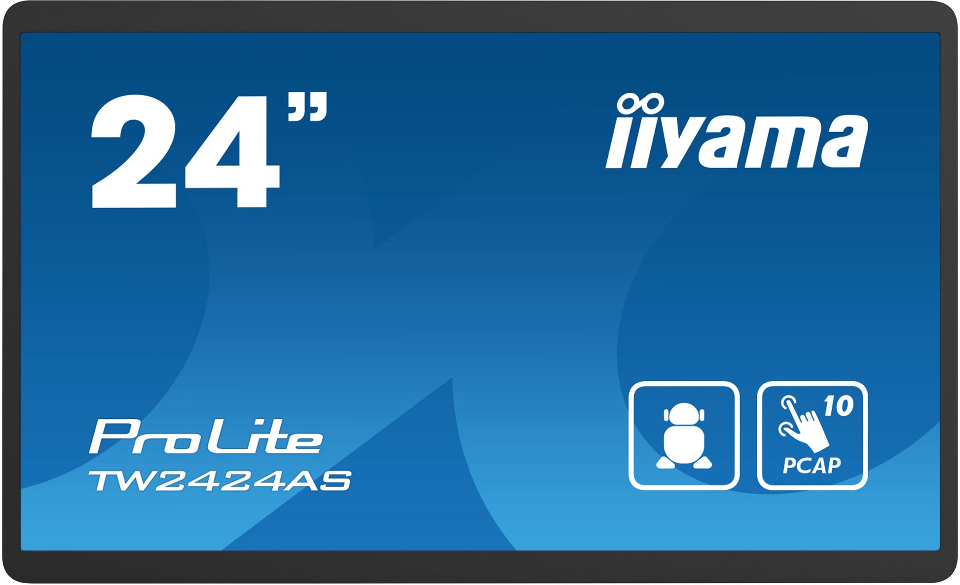 iiyama TW2424AS-B1 – Interaktives Touch-Display, 24", Full HD, 250 cd/m², Touch, Android