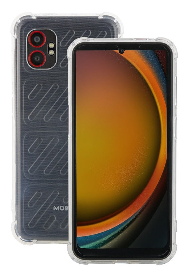 Mobilis Backcover – für Samsung Galaxy XCover 7 Pro, Transparent, bis 0,9 m sturzsicher