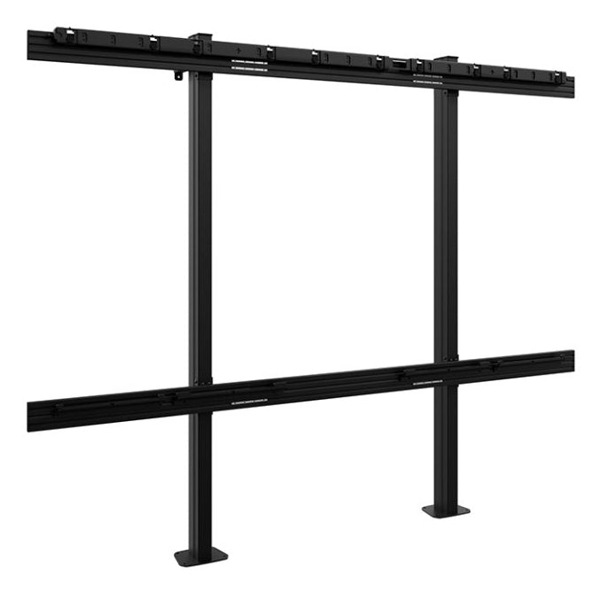 Hagor 6277 – Displayständer, höhenverstellbar, bis 136", schwarz
