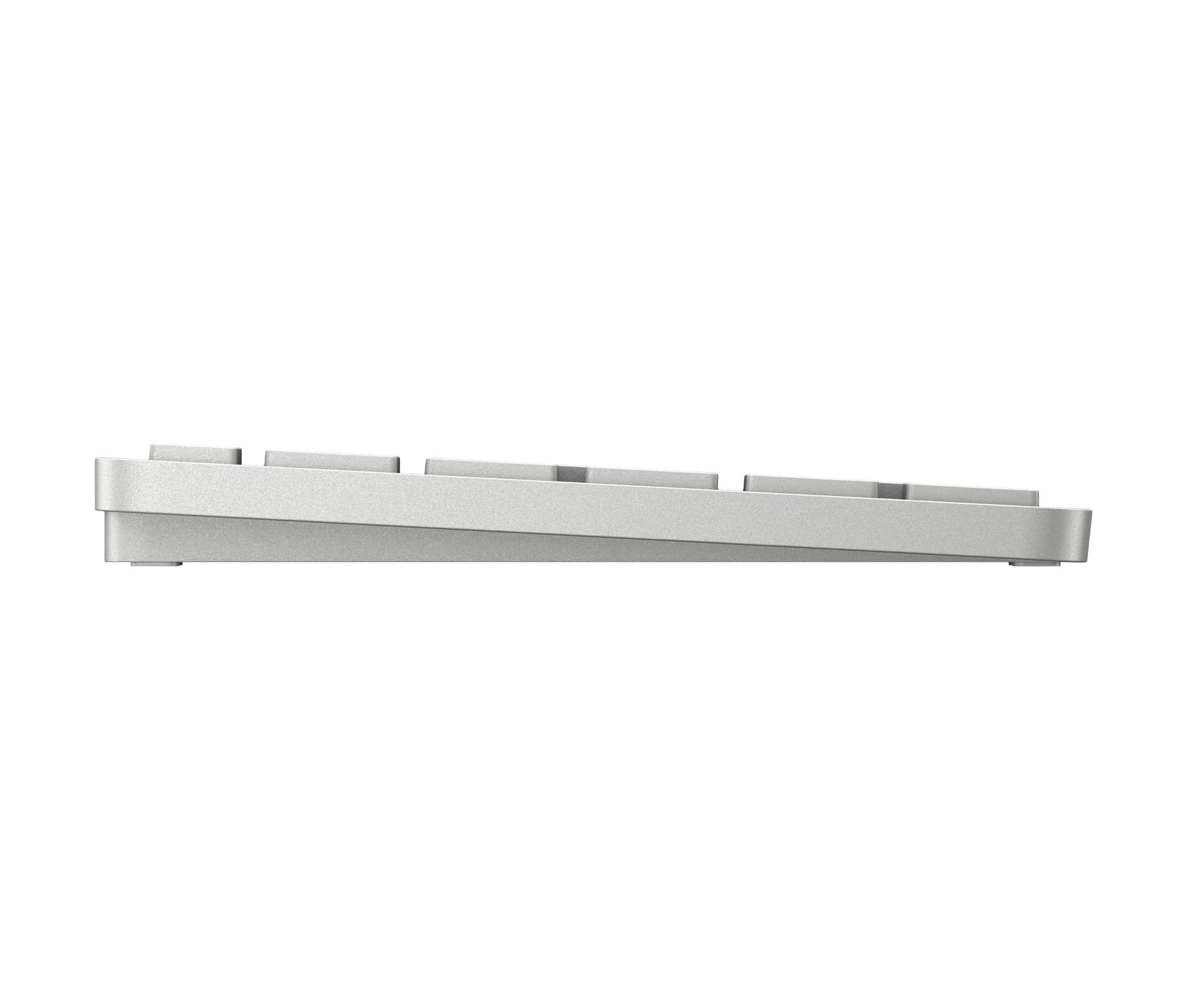 HP 970 Programmierbare Wireless K – Tastatur – Bluetooth – USB-C Ladeport – Silber