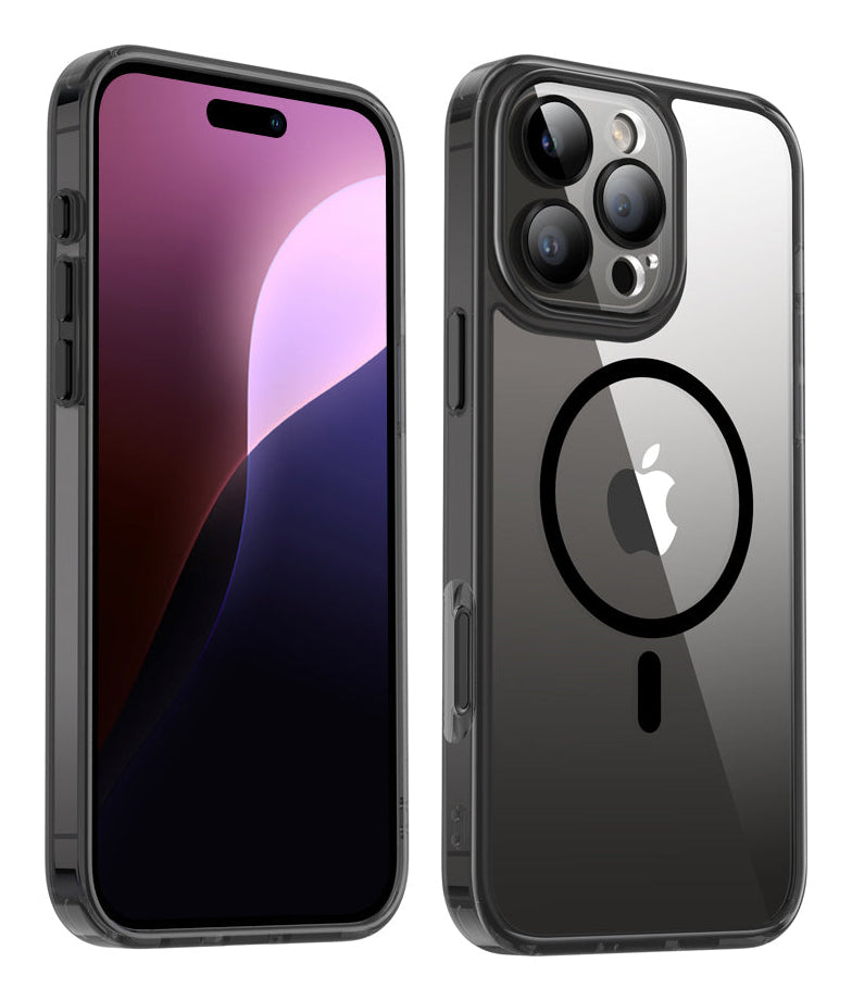 Valenta Trend MagSafe Backcover – für iPhone 16 Pro, Schwarz, TPU