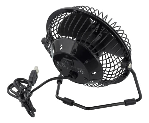 Deltaco Gaming USB-Tischventilator GAM-054 – 1 Stufe, Schwarz