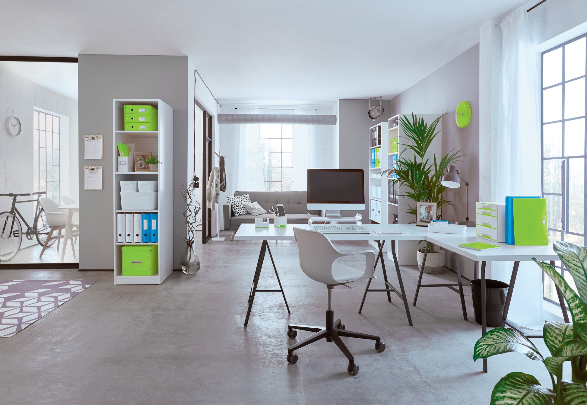 Leitz Haftnotizen 90150054 – Rund – Grün