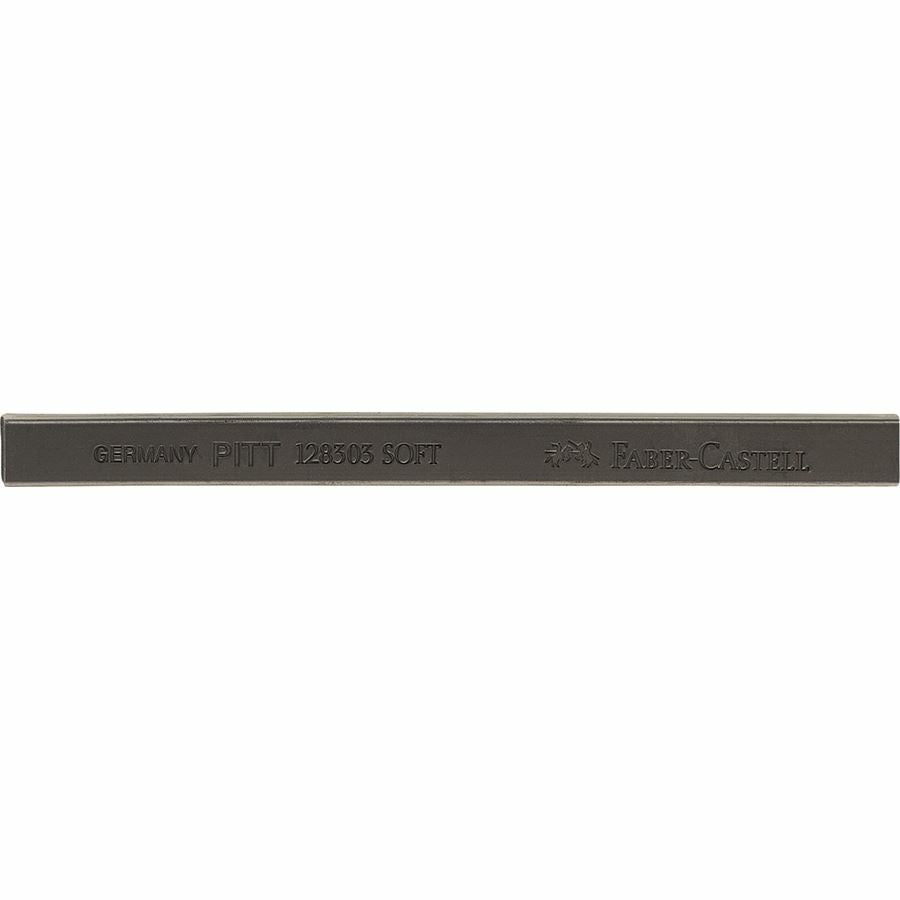 Faber-Castell PITT Künstlerkreide – Schwarz (Black soft burnt)