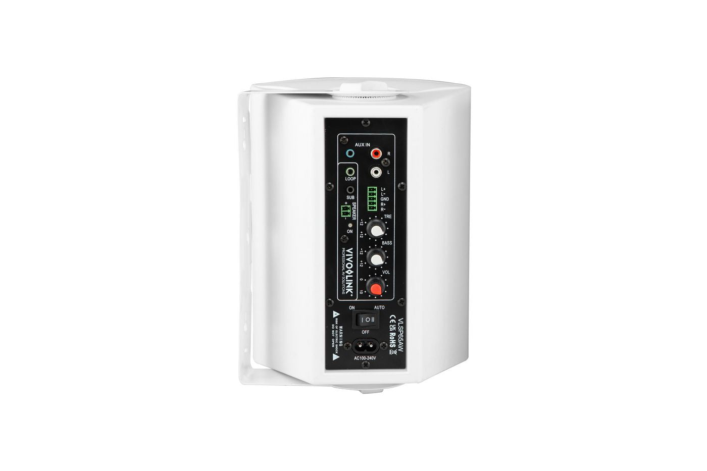 Vivolink Set – Aktiv-Regallautsprecher – Weiss