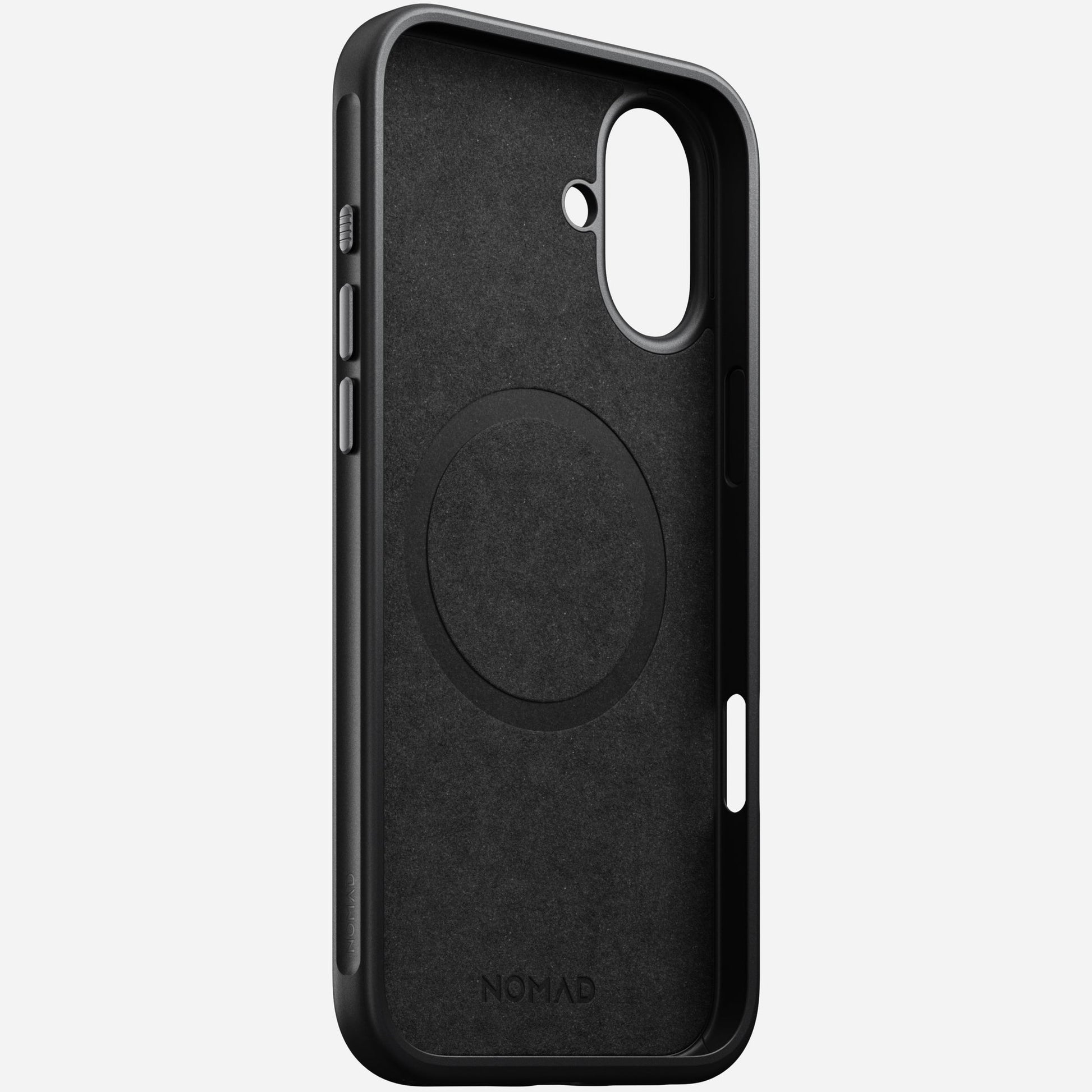 Nomad Backcover – für Apple iPhone 16 Plus, MagSafe, TPU, Schwarz, bis 2,4 m sturzsicher