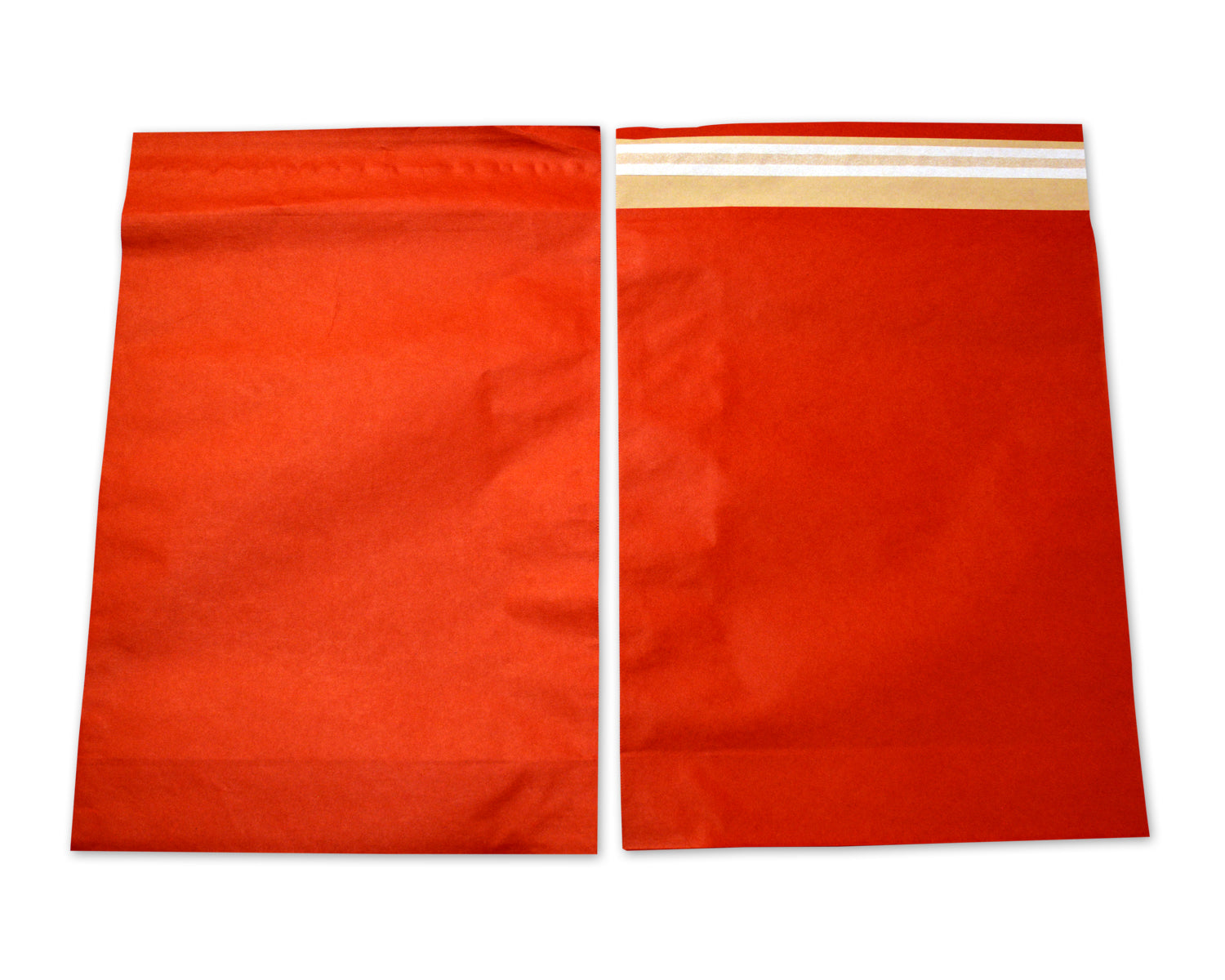 Elco Geschenkbeutel – Kraftpapier, matt, mit Standboden – 300 × 400 × 100 mm – 25 Stk., Rot