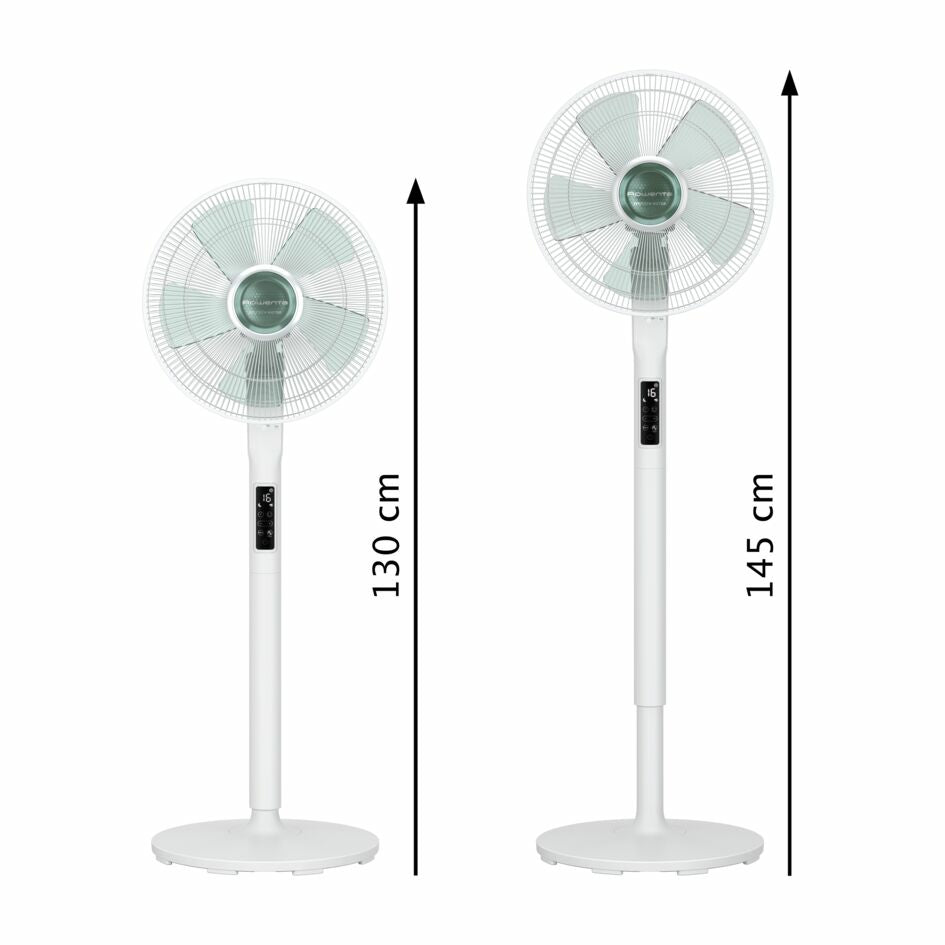 Rowenta Turbo Silence Extreme+ Standventilator VU5890 – 40 cm, 16 Stufen, oszillierend, Timer, 34 W, 58 dB(A)