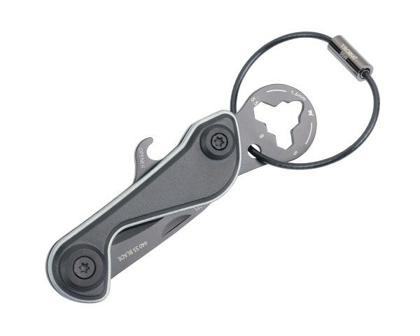 TROIKA Mini-Werkzeug – Parcel Cut & Cart, Multitool, 9 Funktionen