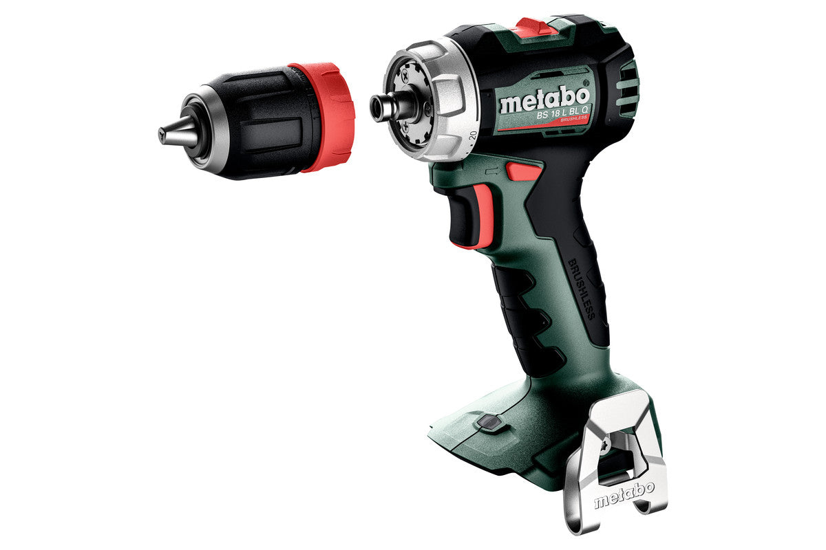 Metabo Akku-Bohrschrauber BS 18 L BL Q – 18 V (CAS) – 65 Nm – Solo, Koffer – Bürstenlos