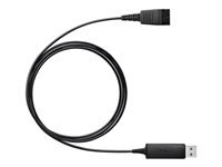 Jabra Link 230 – Headset-Dongle (USB), Quick Disconnect (QD)