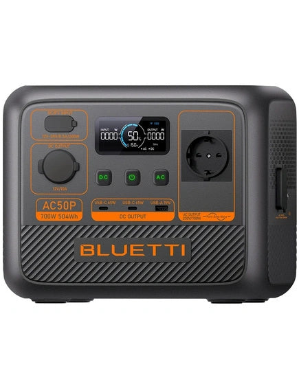 Bluetti AC50P – Powerstation – 504 Wh, 700 W, LiFePO4