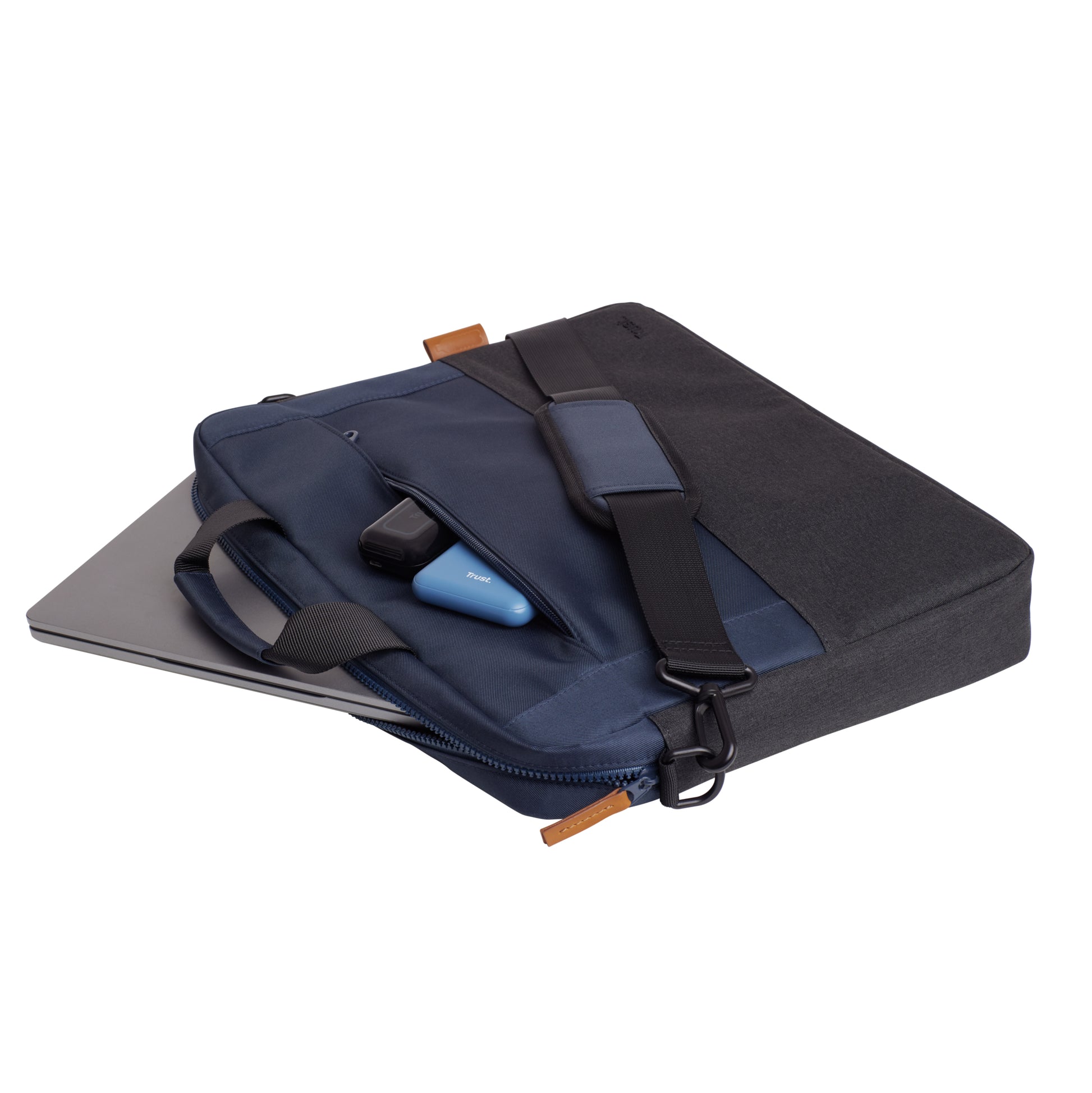 Trust Notebook-Tasche für Notebooks bis 16" – schockresistent, wasserdicht – Blau