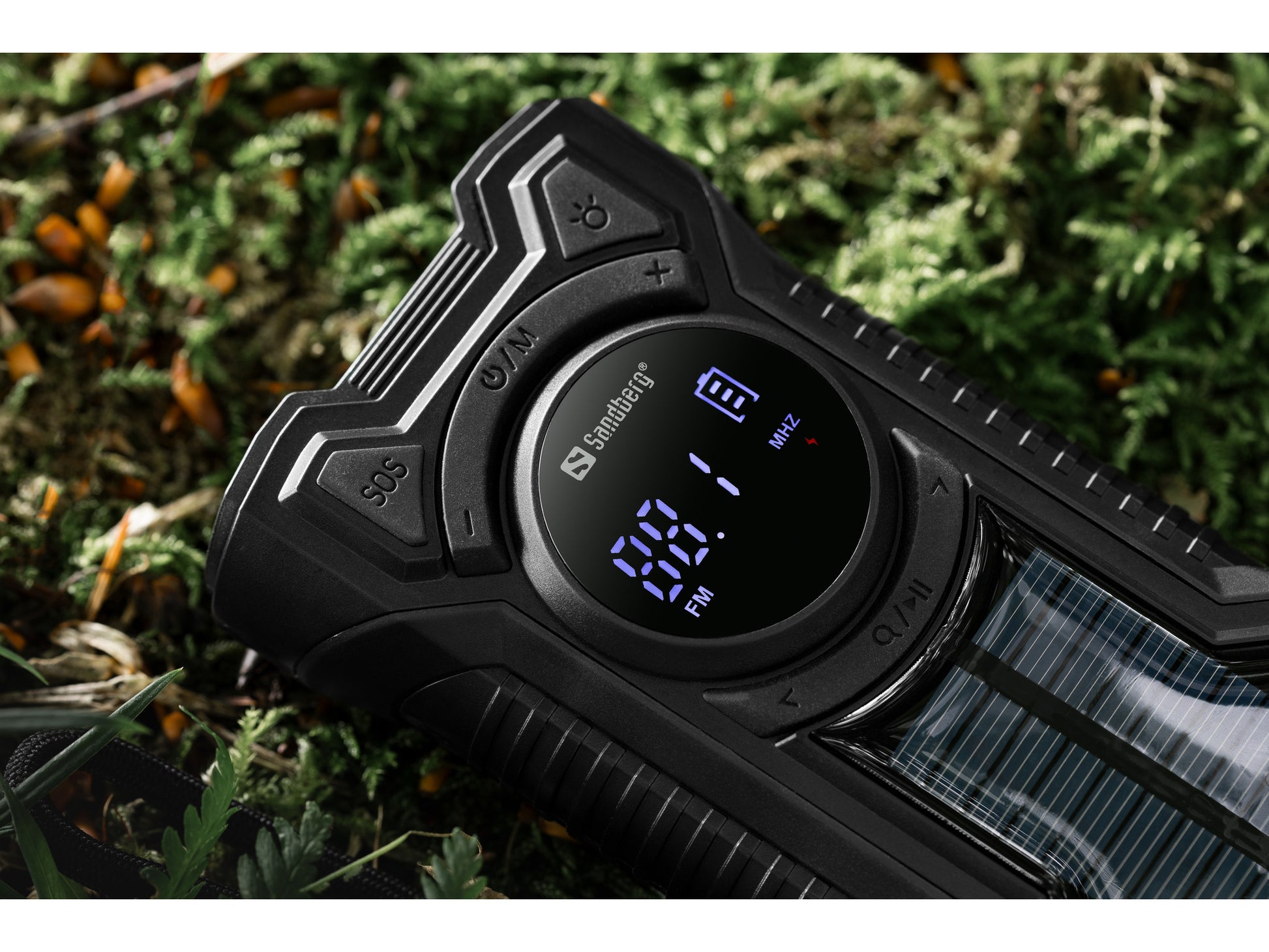 Sandberg Survivor Radio All-in-1 5000 – DAB-/Internetradio – Portabel – AM, FM, Bluetooth, 5000 mAh Akku