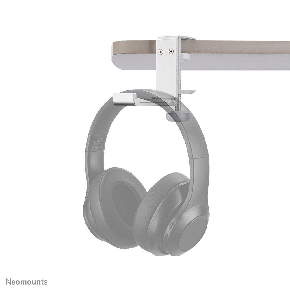 Neomounts ADS11-171SL – Headset-Ständer – für Headsets (universal) – Klemmbefestigung, Aluminium – Silber